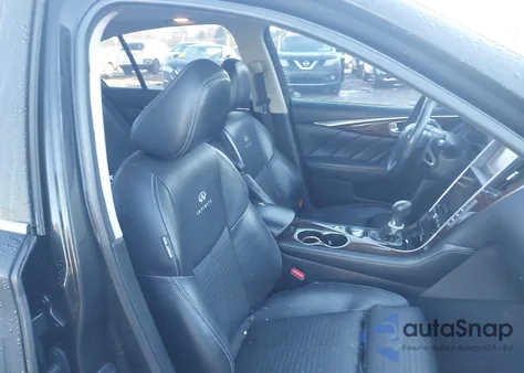 2014 Infiniti Q50 Sport from USA, damaged, VIN JN1BV7AR3EM683976